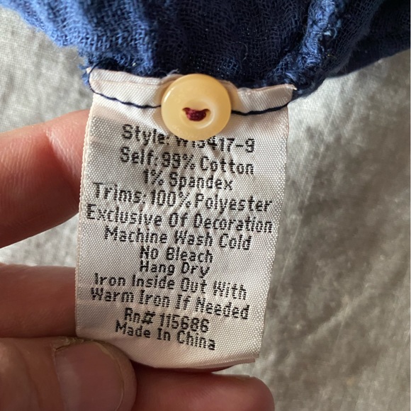 Johnny Was Button Up Top - Picture 4 of 11